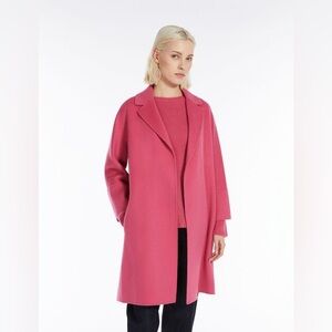 S’Max Mara Arona virgin wool wrap coat SZ 42(US 8) NEW without Tag